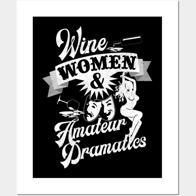 Amateur Dramatics Wall Art by BOEC Gear